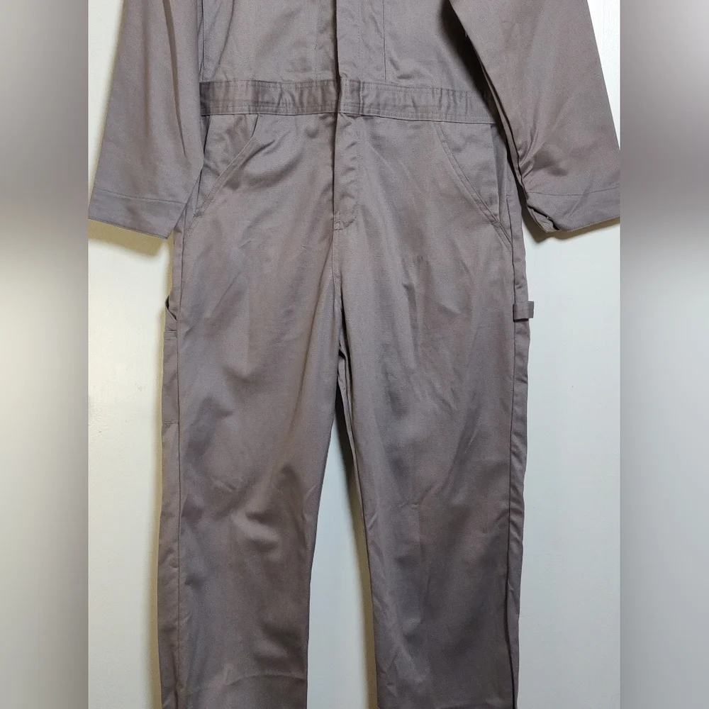 Berne Men's Gray Work Coveralls